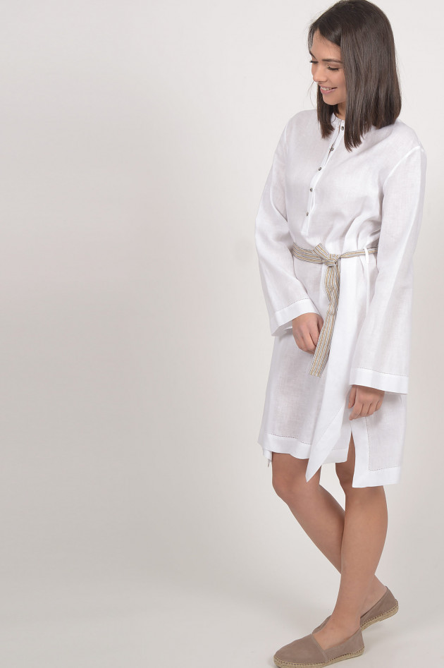 Antonelli Firenze Kleid mit Gürtel in Weiß