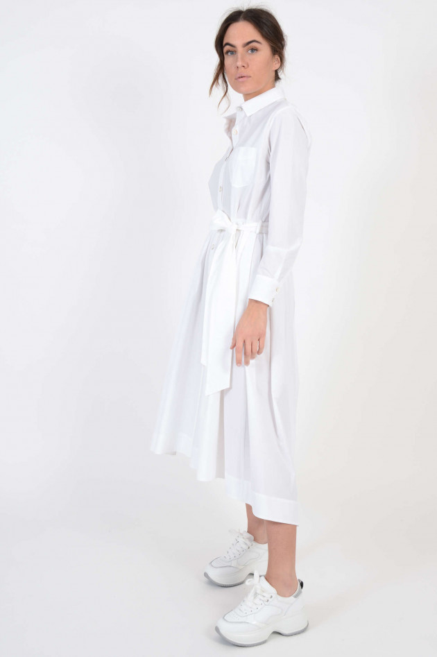 Antonelli Firenze Baumwollkleid in Weiß