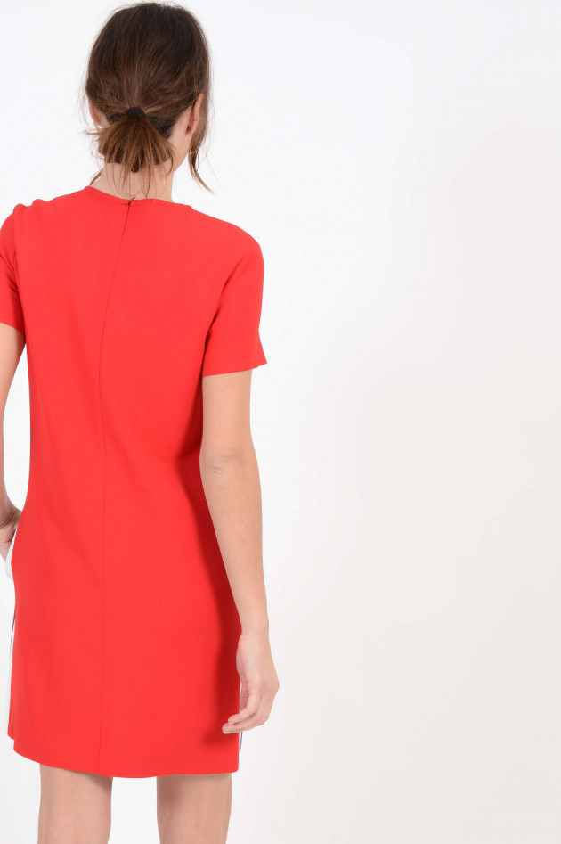 Antonelli Firenze Kleid mit Seitenstreifen in Rot
