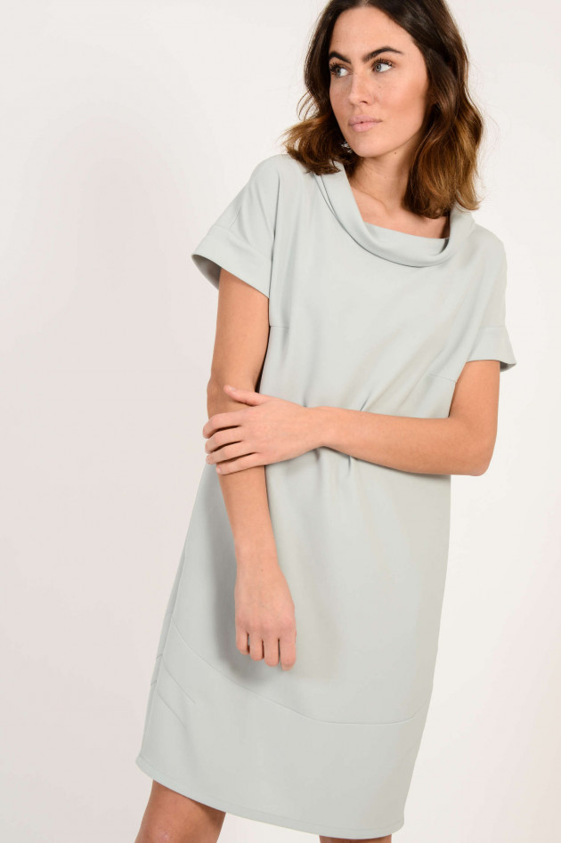 Antonelli Firenze Kleid mit Schalkragen in Mint