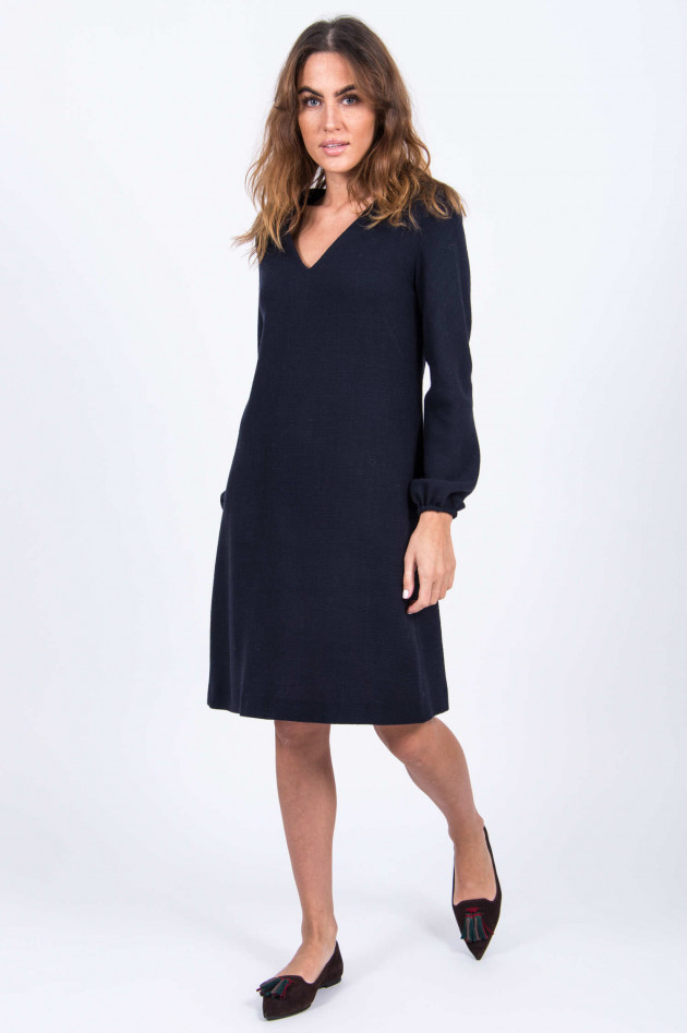 Antonelli Firenze Langarmkleid in Navy