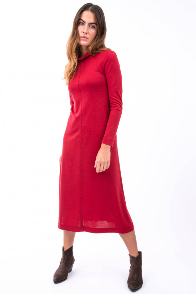 Antonelli Firenze Kleid MACKE mit Rollkragen in Rot