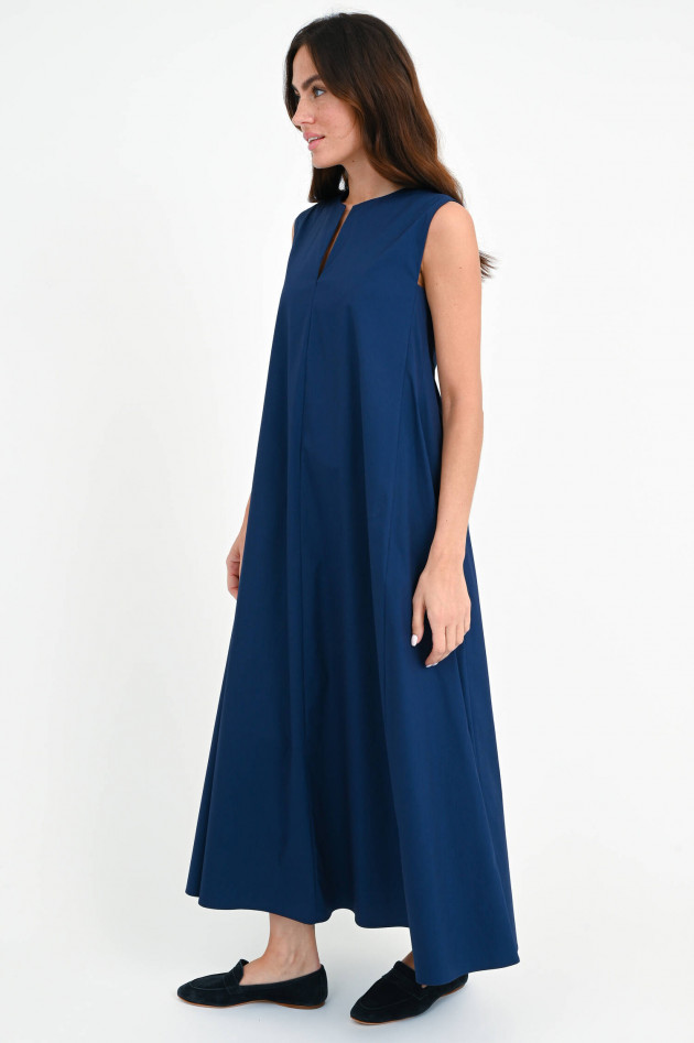 Antonelli Firenze Kleid MANGO aus Baumwoll-Mix in Navy