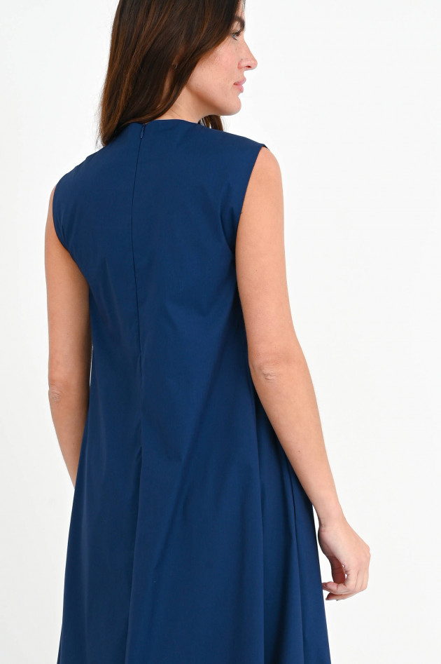 Antonelli Firenze Kleid MANGO aus Baumwoll-Mix in Navy