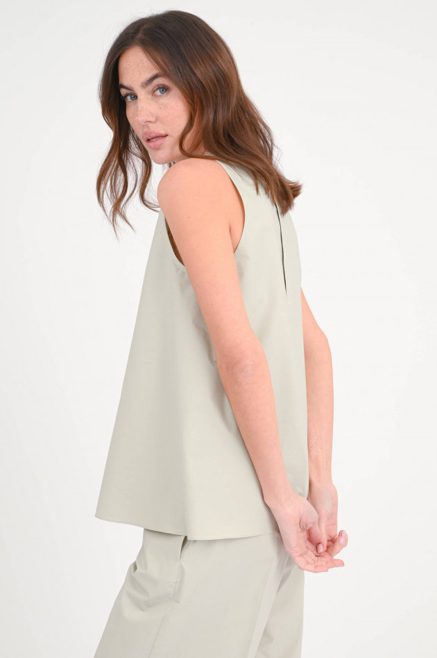 Antonelli Firenze Top BRISTOL mit knopfleiste in Sand