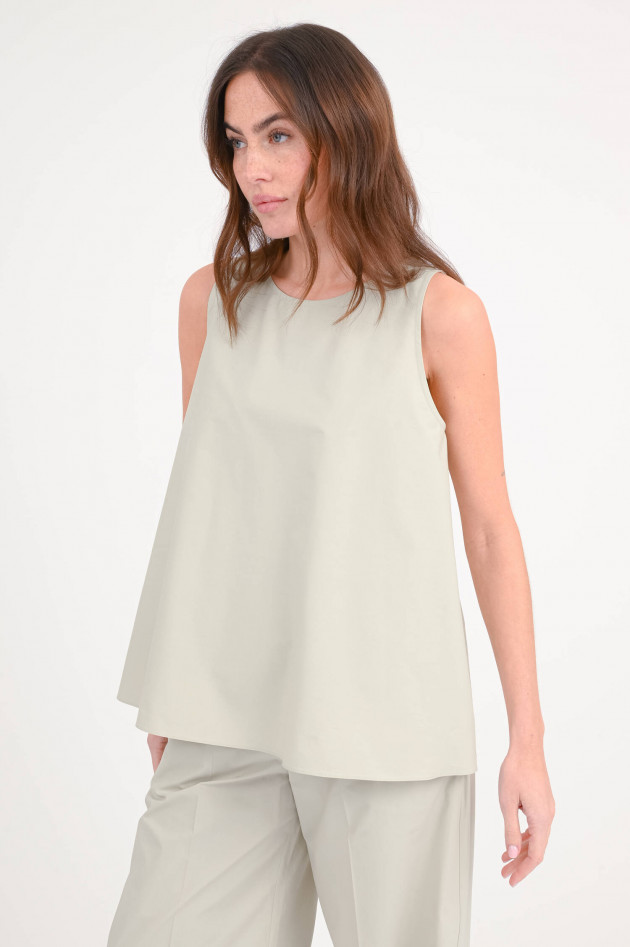 Antonelli Firenze Top BRISTOL mit knopfleiste in Sand