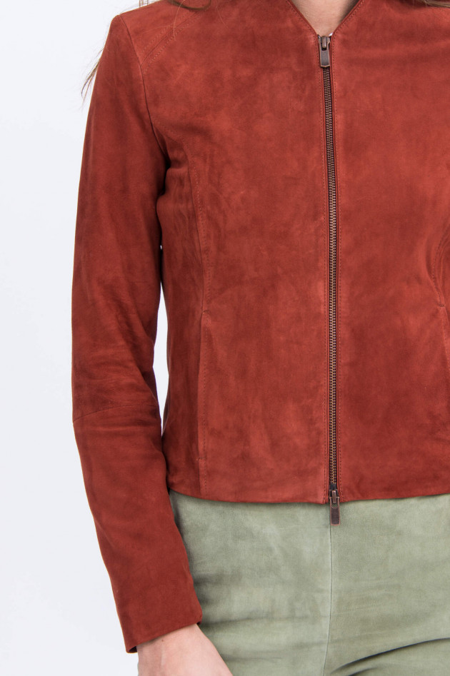 Arma  Velourslederjacke STEVIE in Rost