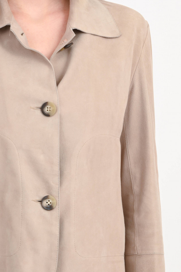 Arma  Wildlederjacke EMY GOAT SUEDE in Beige