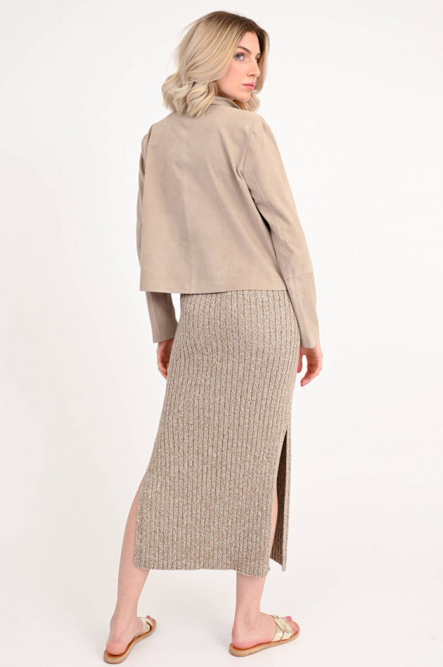 Arma  Wildlederjacke EMY GOAT SUEDE in Beige