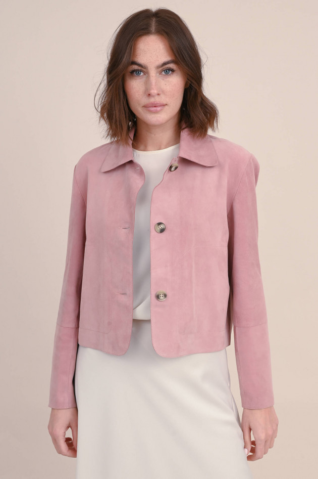 Arma  Wildlederjacke EMY GOAT SUEDE in Rose