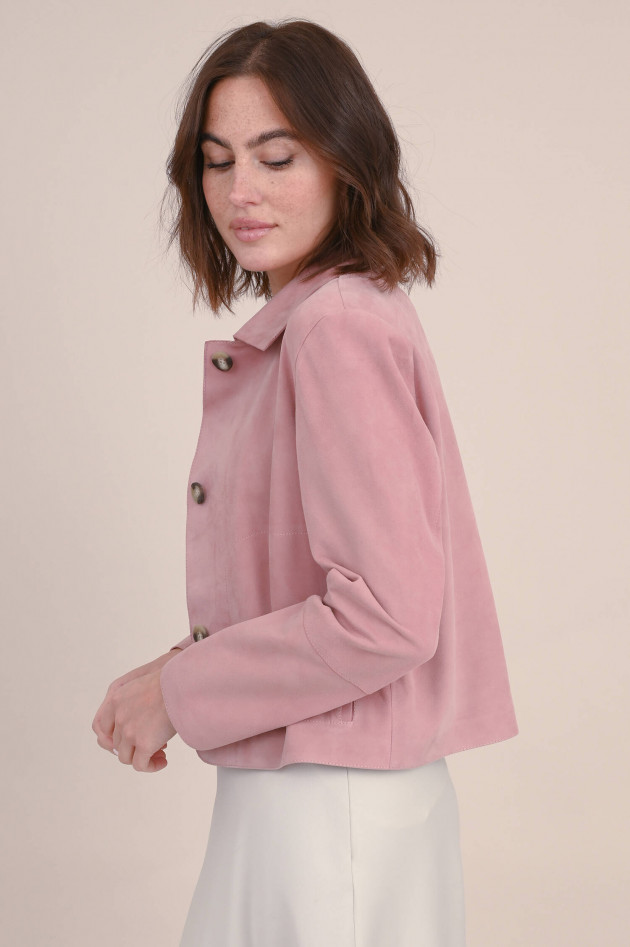 Arma  Wildlederjacke EMY GOAT SUEDE in Rose