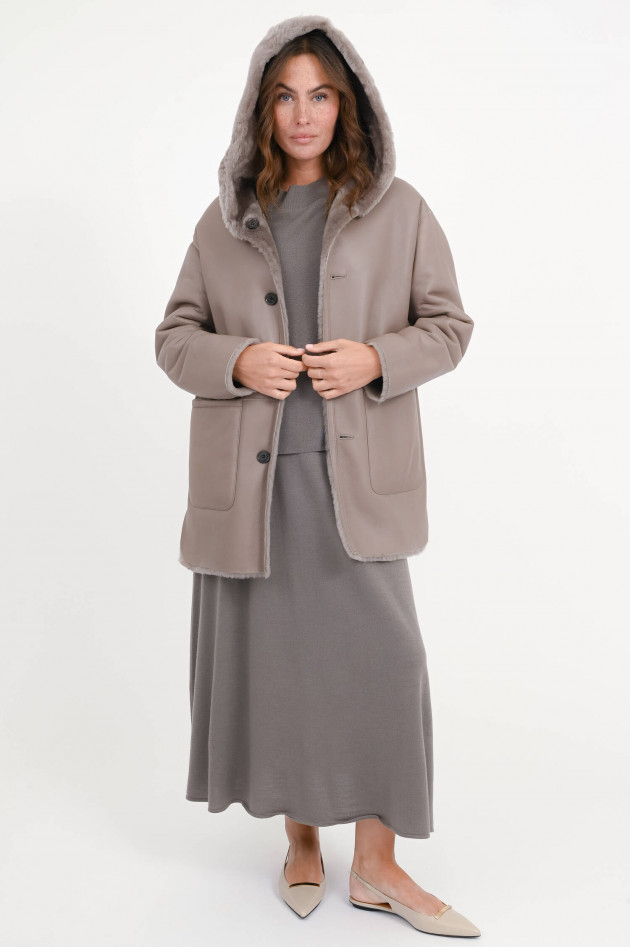 Arma   Wendemantel AMBRA in Taupe