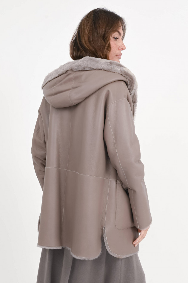 Arma   Wendemantel AMBRA in Taupe