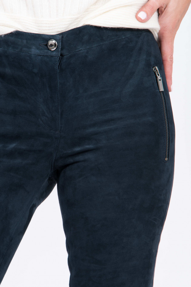 Arma  Lederhose CALIVY in Navy