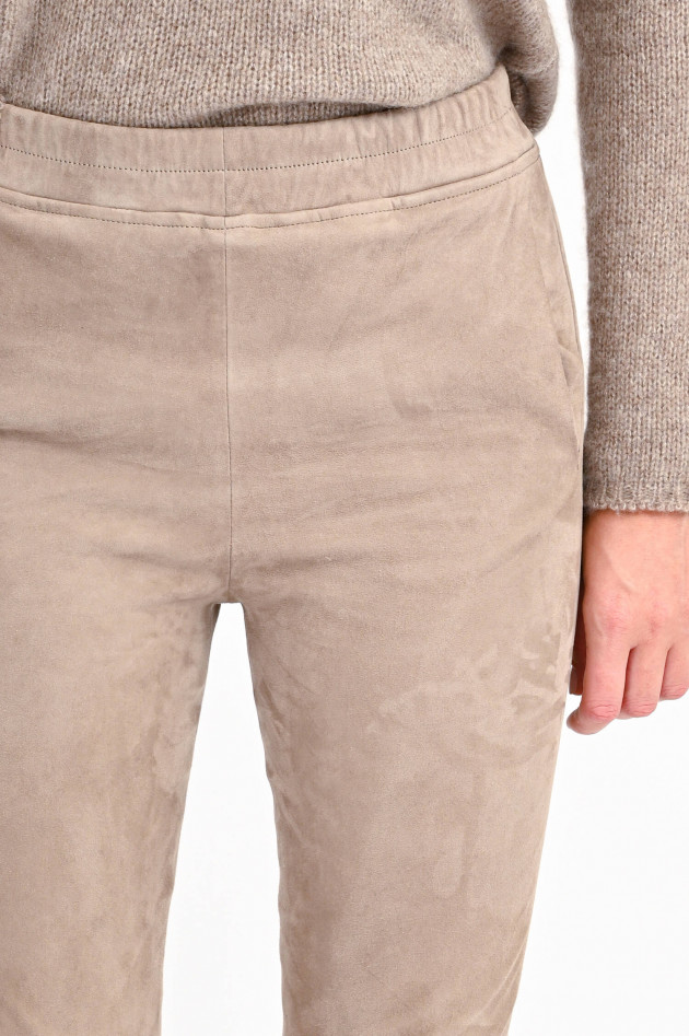 Arma  Velourslederhose PROVENCE in Taupe