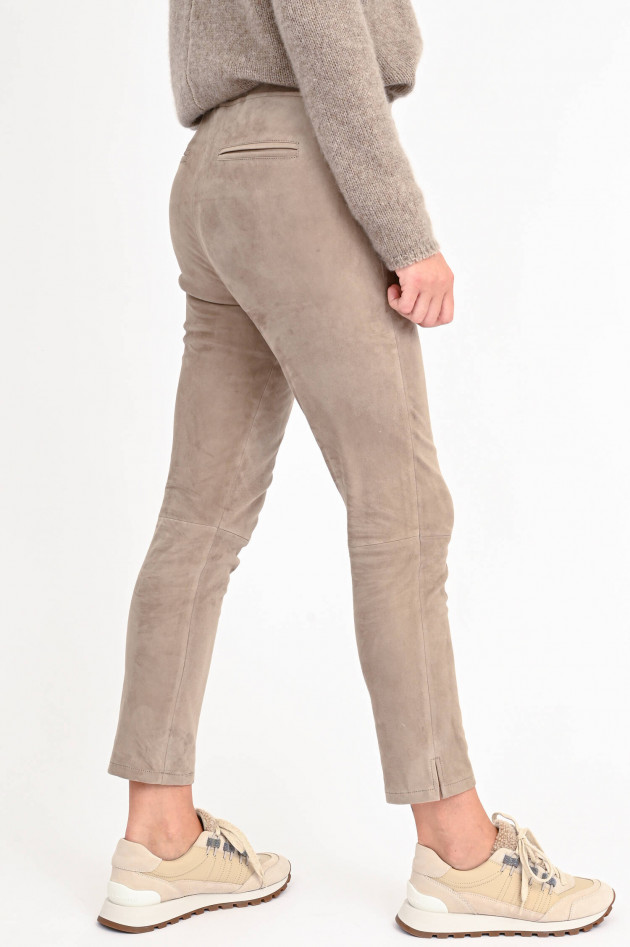 Arma  Velourslederhose PROVENCE in Taupe