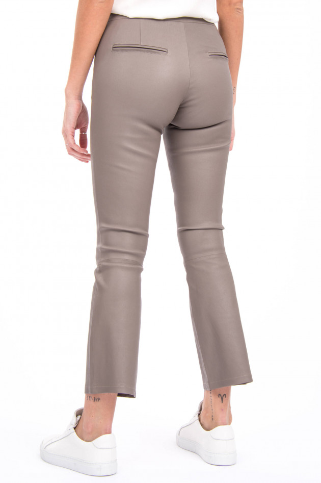 Arma  Lederhose LIVLEY mit leichtem Kick in Taupe