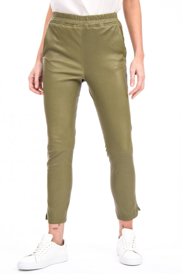 Arma  Lederhose PROVENCE in Basil-Green