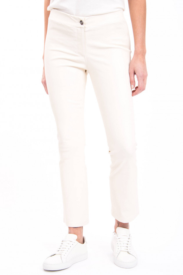 Arma  Lederhose LIVLEY mit leichtem Kick in Creme