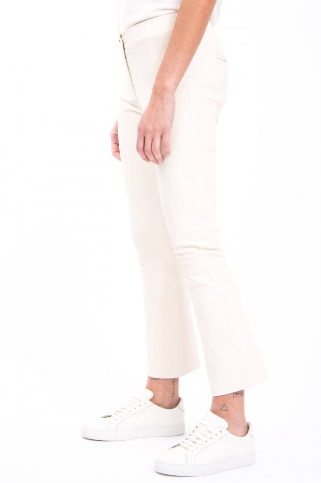 Arma  Lederhose LIVLEY mit leichtem Kick in Creme