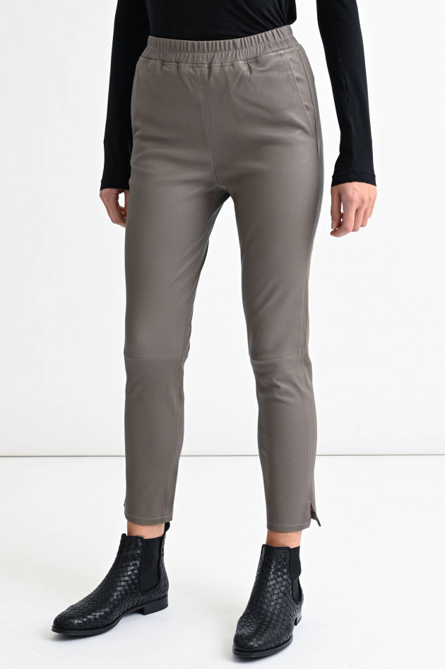 Arma  Lederhose PROVENCE in Taupe