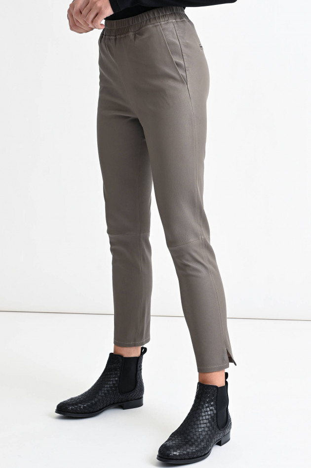 Arma  Lederhose PROVENCE in Taupe