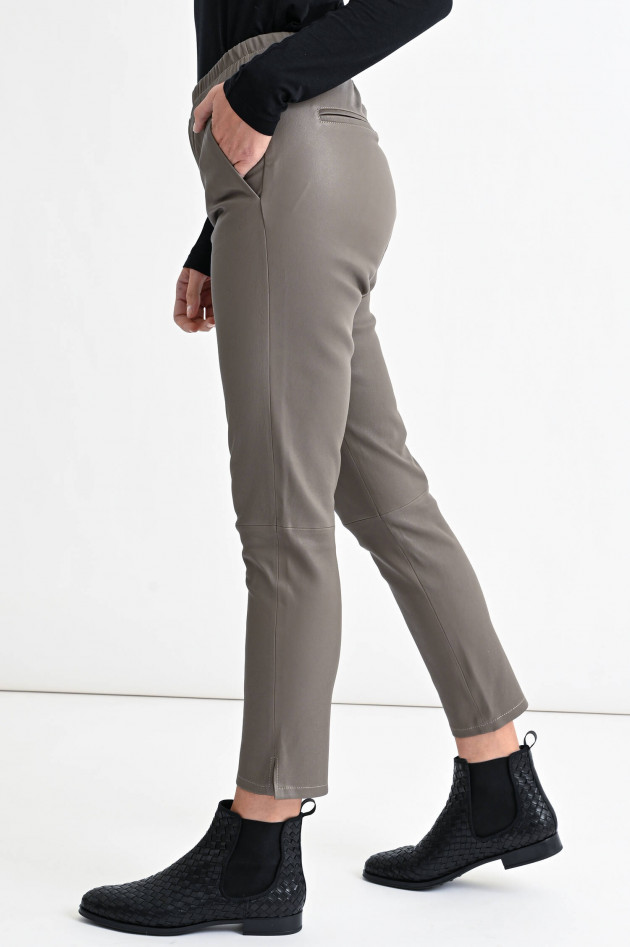 Arma  Lederhose PROVENCE in Taupe