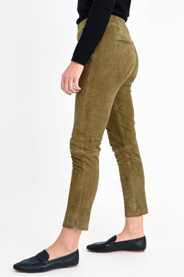 Arma  Velourslederhose PROVENCE STRETCH in Oliv