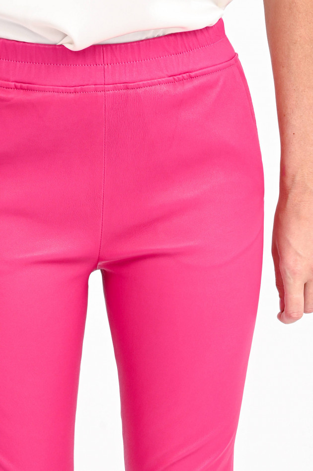 Arma  Lederhose PROVENCE STRETCH in Hot Pink