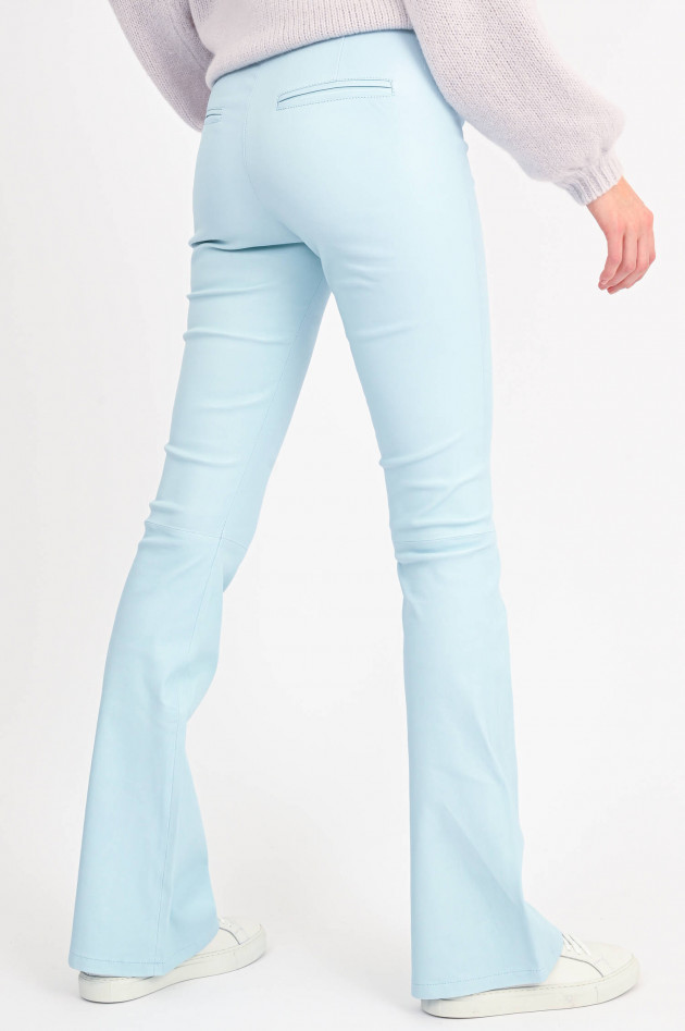 Arma  Flared Lederhose IZZI in Frost Blue