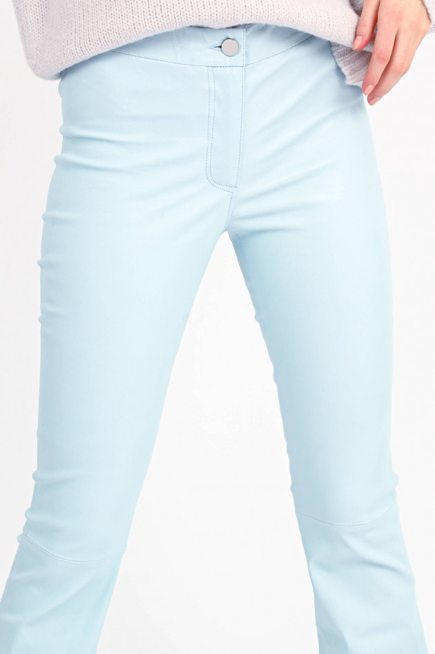 Arma  Flared Lederhose IZZI in Frost Blue