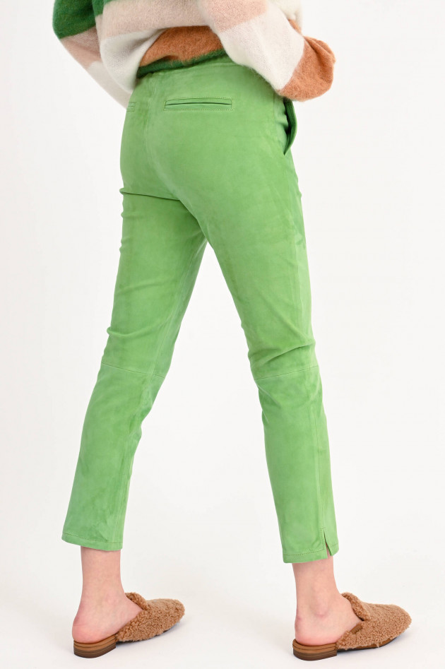 Arma  Velourslederhose PROVENCE STRETCH in Matcha