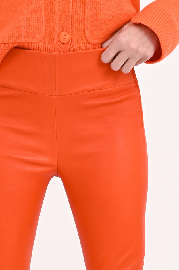 Arma  Lederhose BELLONA STRETCH in Orange