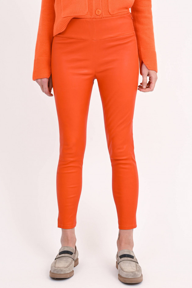 Arma  Lederhose BELLONA STRETCH in Orange