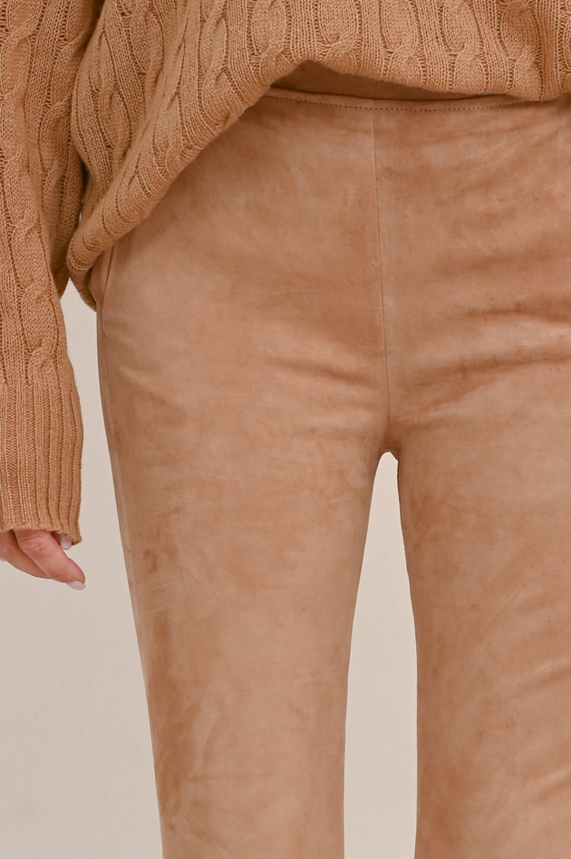 Arma  Velourslederhose PROVENCE STRETCH in Camel