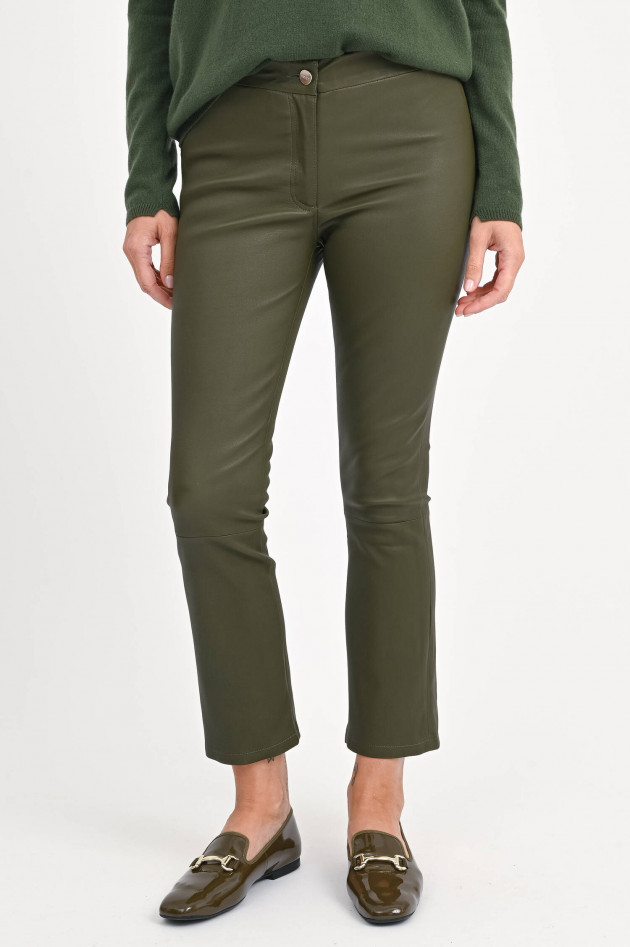 Arma  Lederhose LIVLEY in Oliv