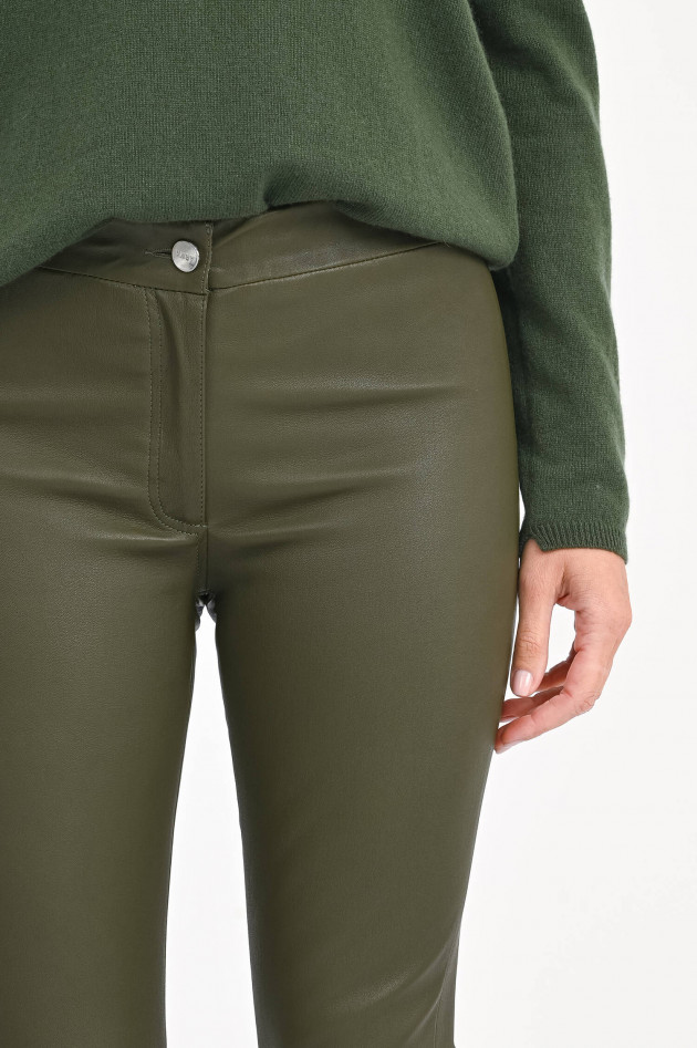 Arma  Lederhose LIVLEY in Oliv