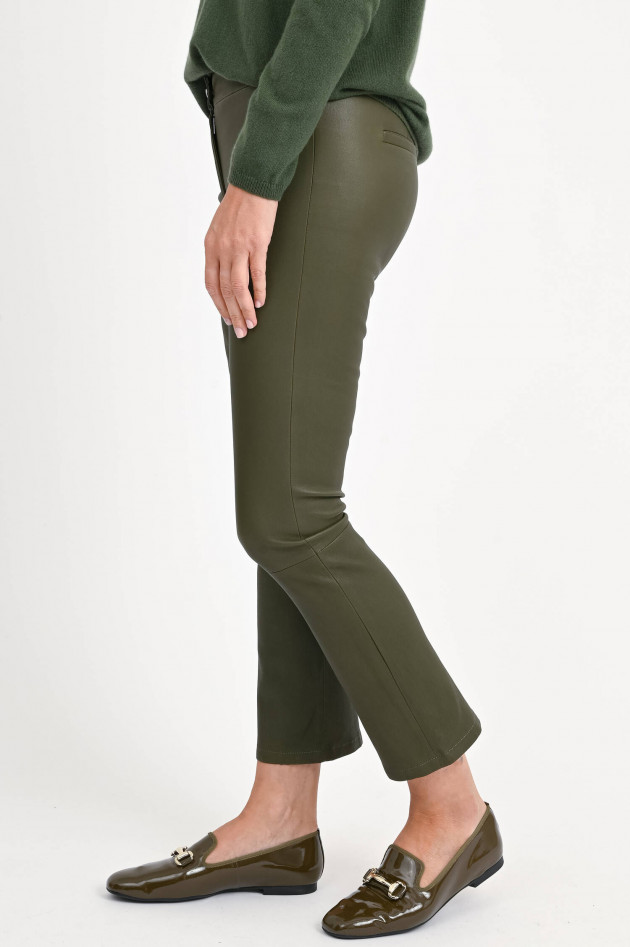 Arma  Lederhose LIVLEY in Oliv