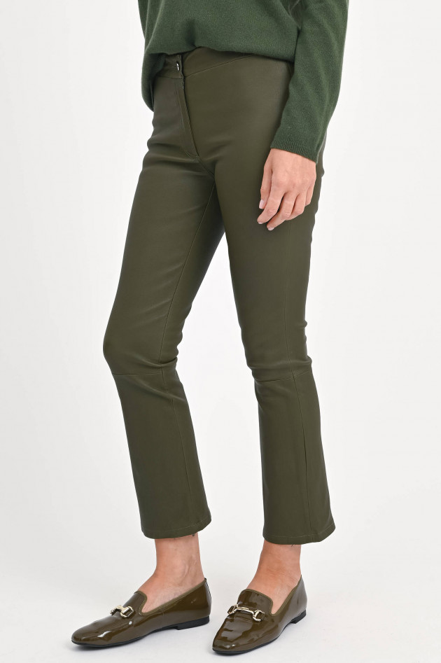 Arma  Lederhose LIVLEY in Oliv