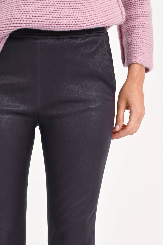 Arma  Lederhose PROVENCE STRETCH PLONGE in Plum