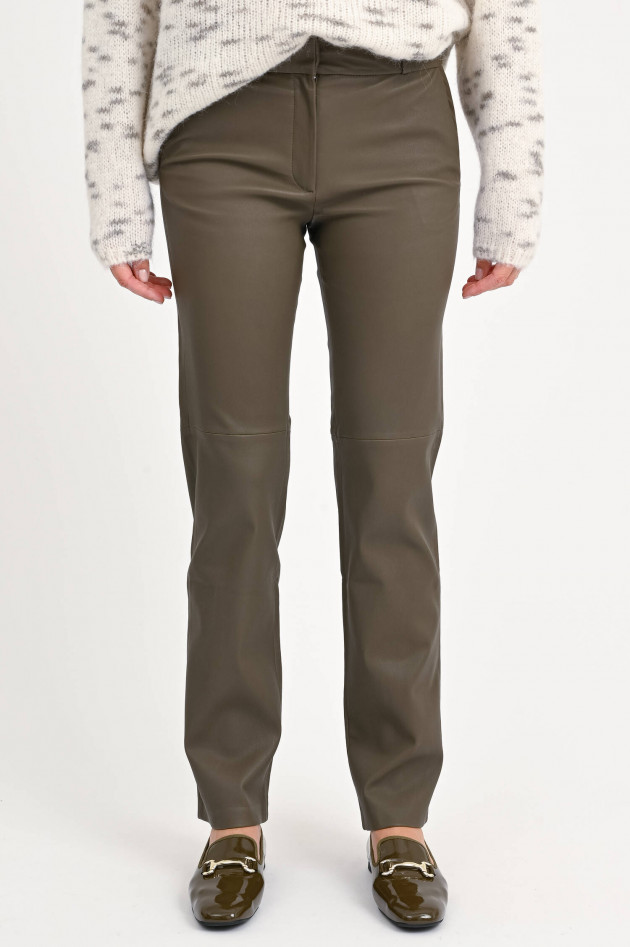 Arma  Lederhose JENNA in Graugrün
