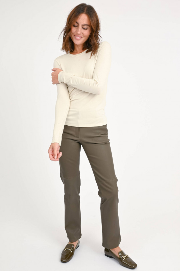 Arma  Lederhose JENNA in Graugrün