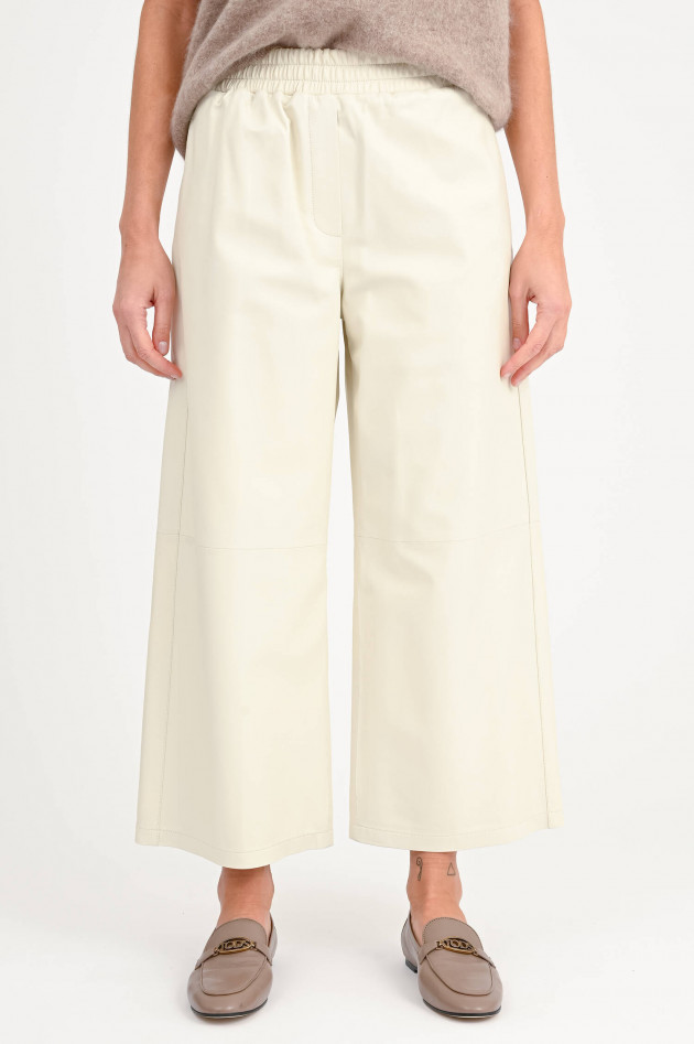 Arma  Wide-Leg Culotte ELIZABETH in Ecru