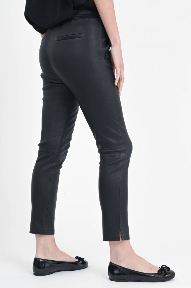 Arma   Lederhose PROVENCE STRETCH PLONGE in Schwarz