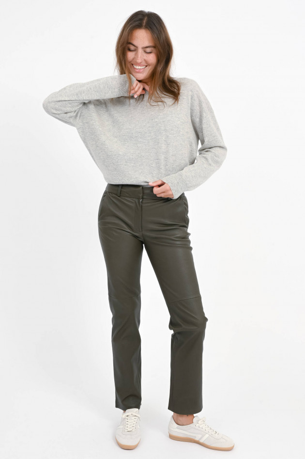 Arma  Lederhose JENNA in Dark Green