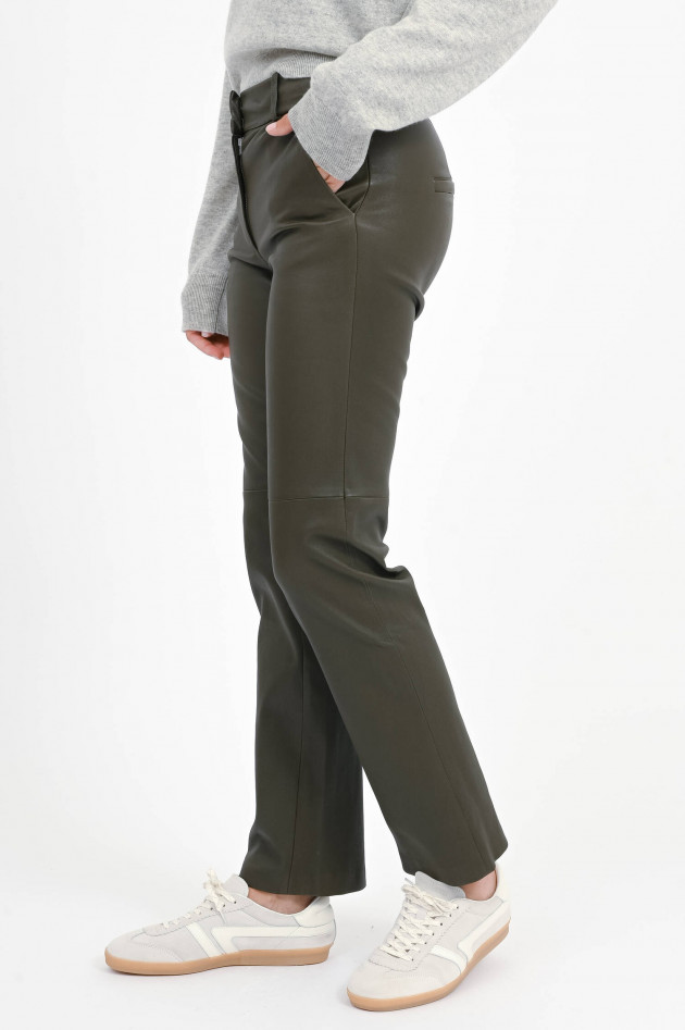 Arma  Lederhose JENNA in Dark Green