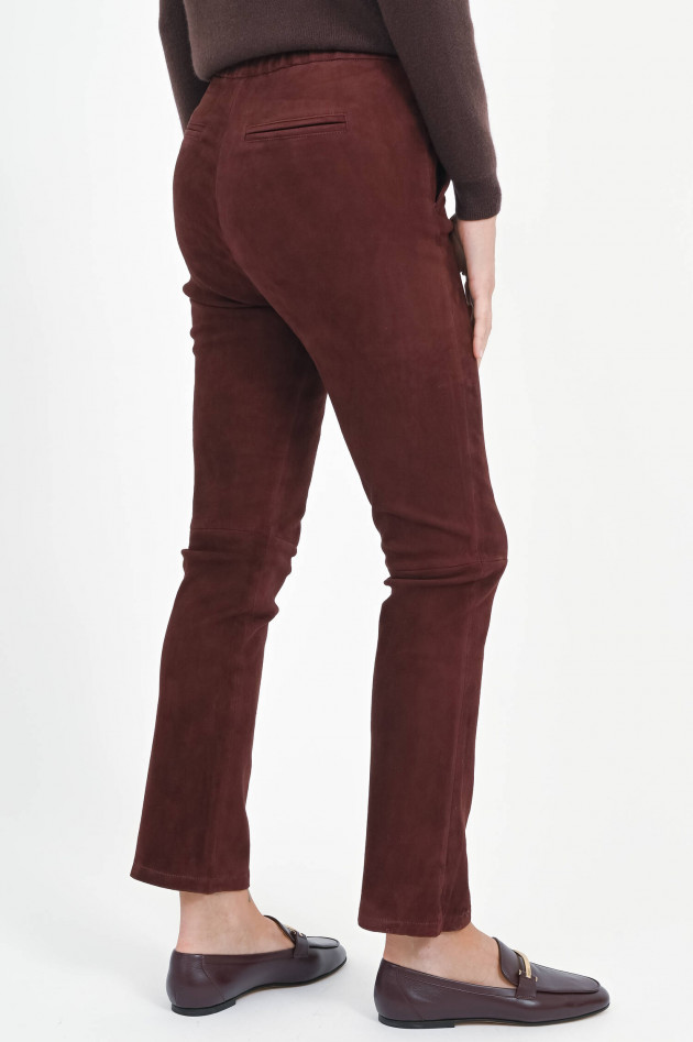 Arma  Lederhose KAMILLA in Bordeaux
