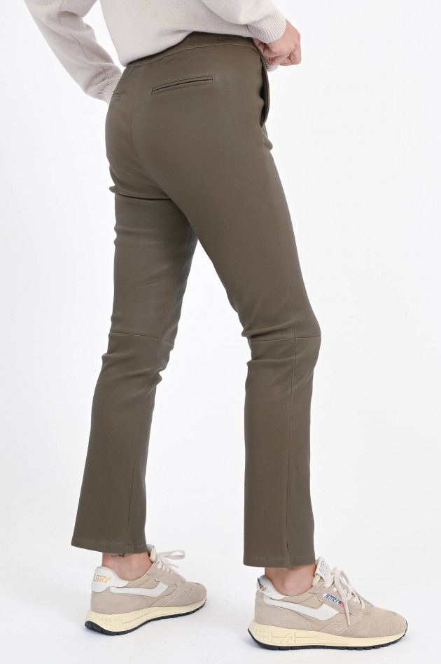 Arma  Lederhose KAMILLA in Soil/Taupe
