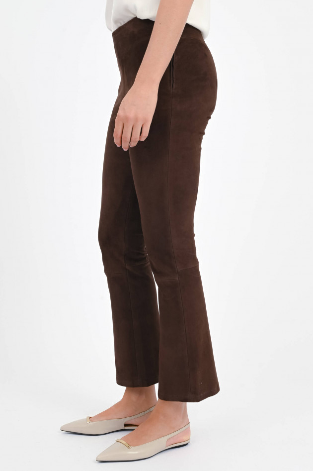 Arma  Velourslederhose ZARAGOZA in Dunkelbraun