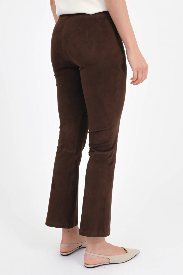Arma  Velourslederhose ZARAGOZA in Dunkelbraun